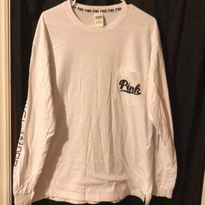 White crew neck